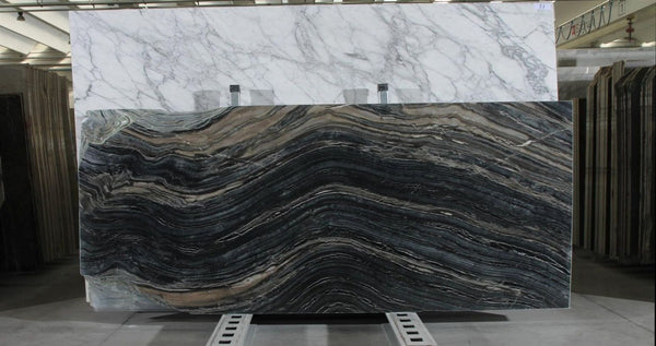 Black Wood Marble Slabs - FS30827101 - 2990 x 1190 x 20 mm