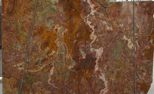 Brown Onyx Slabs - FS26562926 - 2430 x 1600 x 20 mm