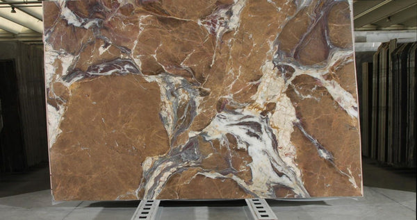 Brown Fusion Marble Slabs - FS41771850 - 2970 x 1870 x 20 mm