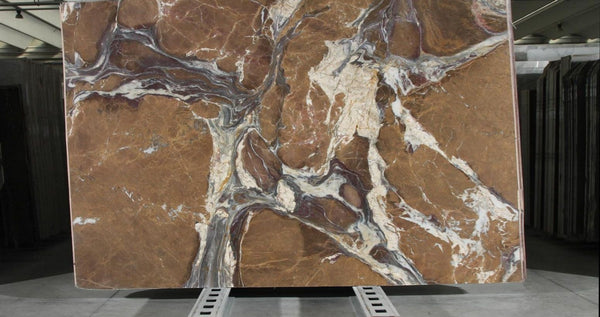 Brown Fusion Marble Slabs - FS41771850 - 2970 x 1870 x 20 mm