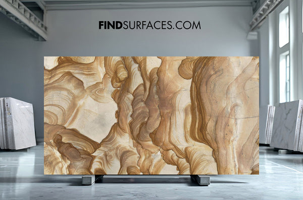 Canyon Swirl Quartzite Slabs - FS93618047 - 3530 x 1980 x 18 mm