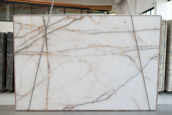 Cristallo Quartzite Slabs - FS98305363 - 2000 x 1000 x 20 mm