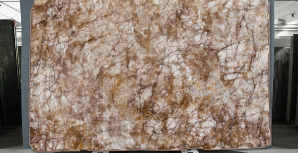 Cristallo Amber Quartzite Slabs - FS17560796 - 3100 x 1950 x 20 mm