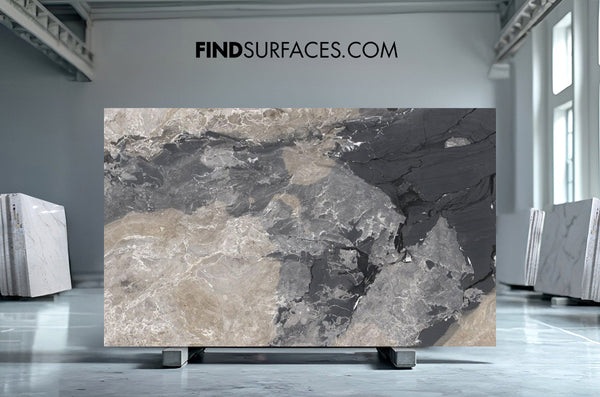 Dark and Stormy Marble Slabs - FS93080986 - 3150 x 1850 x 20 mm