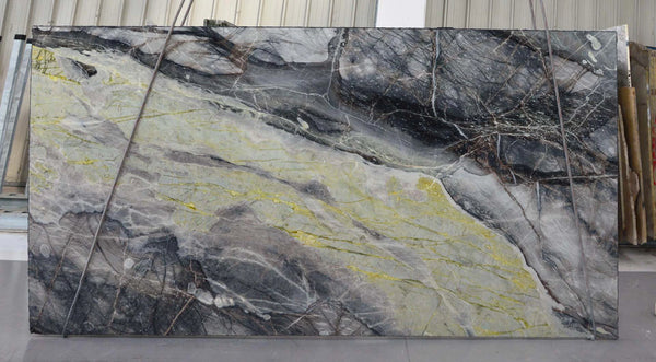 Grey Green Marble Slabs - FS34017964 - 2660 x 1430 x 20 mm