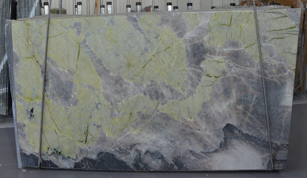 Grey Green Marble Slabs - FS58555796 - 1950 x 1100 x 20 mm