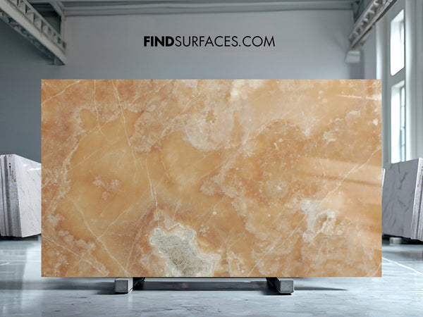 Honey Onyx Slabs - FS57796231-4 - 2100 x 1850 x 20 mm