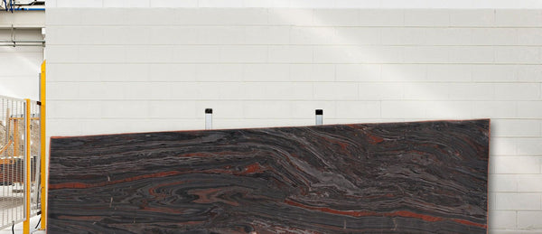 Iron Red Semiprecious Slabs - FS5876001 - 3180 x 890 x 20 mm