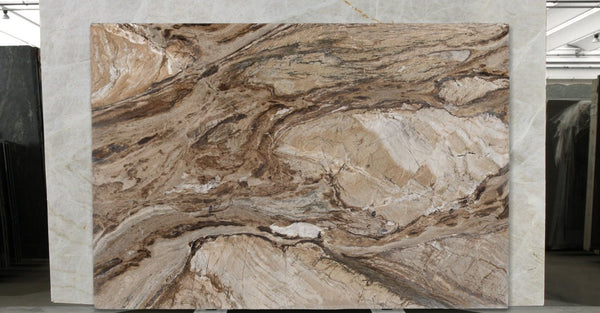 Macchiato Brown Marble Slabs - FS29608594 - 2700 x 1850 x 15 mm