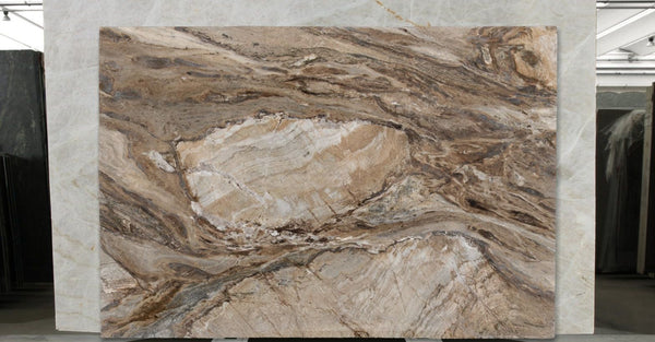 Macchiato Brown Marble Slabs - FS29608594 - 2700 x 1850 x 15 mm