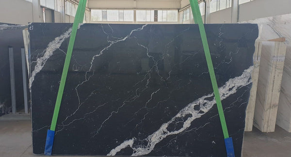 Nero Marquina Marble Slabs - FS50691018 - 2920 x 1830 x 30 mm