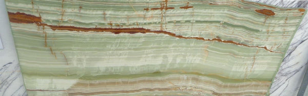 Jade Green Onyx Slabs - FS99352428 - 2580 x 800 x 20 mm