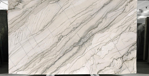 Opus White Quartzite Slabs - FS2911025 - 3200 x 1900 x 20 mm