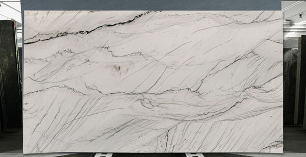 Opus White Quartzite Slabs - FS67521183 - 3300 x 1800 x 20 mm