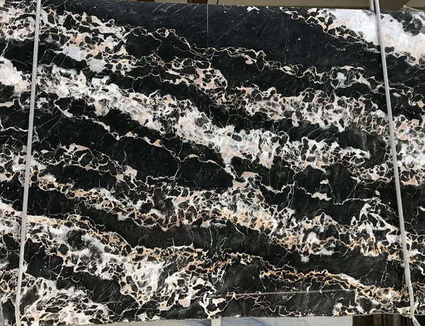 Portoro Marble Slabs - FS86881171 - 1300 x 1000 x 20 mm