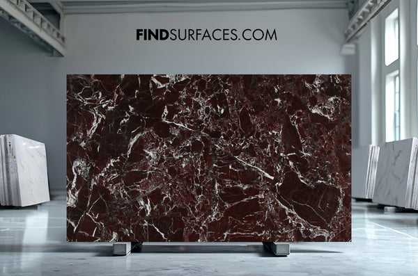 Rosso Lepanto Marble Slabs - FS84786127 - 3100 x 1900 x 20 mm