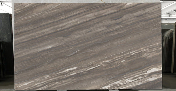 Sequoia Brown Quartzite Slabs - FS38144245 - 3330 x 1950 x 20 mm