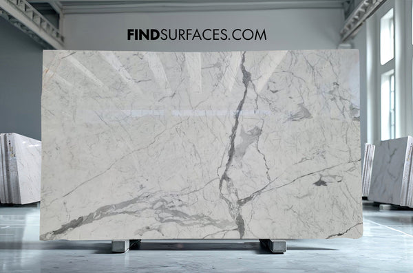 Statuario Marble Slabs - FS63453227 - 3170 x 1870 x 20 mm