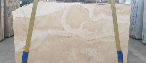 Avorio Travertine Slabs - FS83519549 - 2650 x 1450 x 20 mm