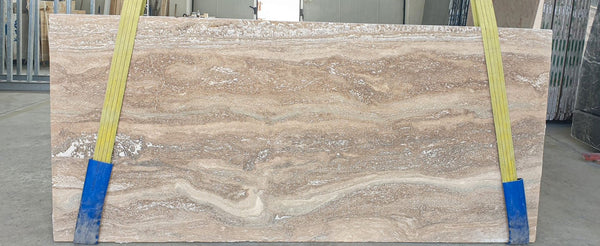 Noce Travertine Slabs - FS79875078 - 2570 x 1180 x 20 mm