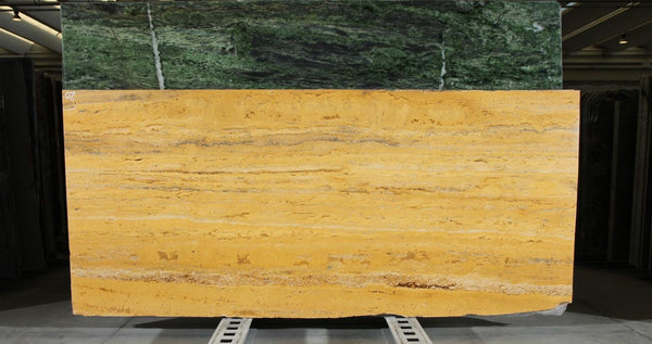 Persiano Giallo Travertine Slabs - FS40566668 - 3080 x 1350 x 20 mm