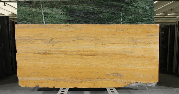 Persiano Giallo Travertine Slabs - FS40566668 - 3080 x 1350 x 20 mm