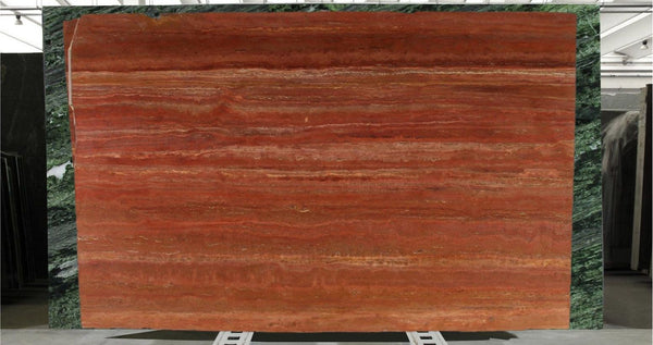 Persiano Rosso Travertine Slabs - FS68629773 - 3070 x 1900 x 30 mm