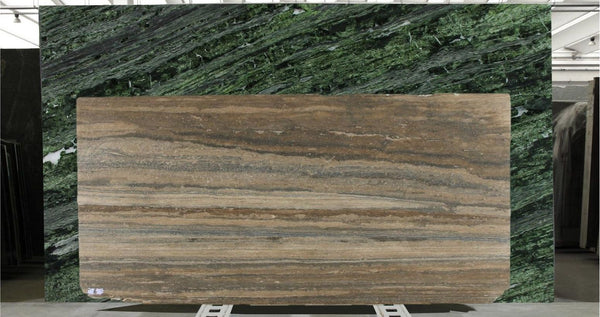 Silver Travertine Slabs - FS42030550 - 2850 x 1320 x 20 mm