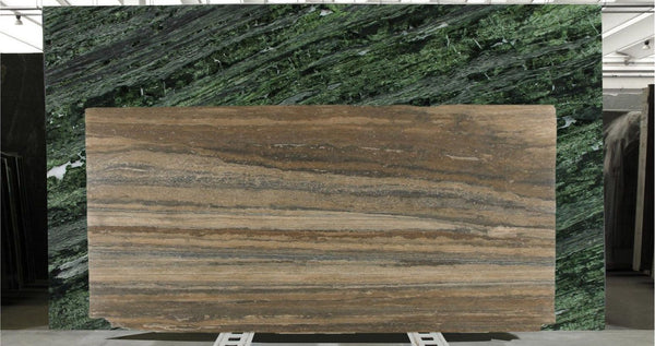 Silver Travertine Slabs - FS42030550 - 2850 x 1320 x 20 mm