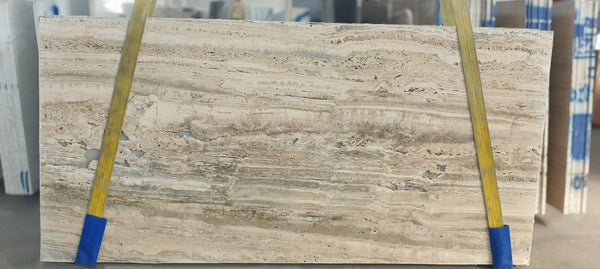 Silver Travertine Slabs - FS76127325 - 2920 x 1400 x 20 mm