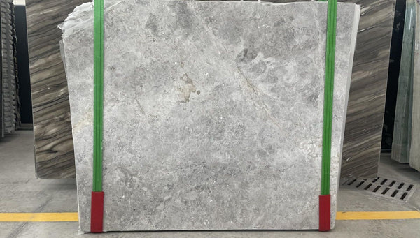 Tundra Grey Marble Slabs - FS66603599 - 1850 x 1600 x 12 mm