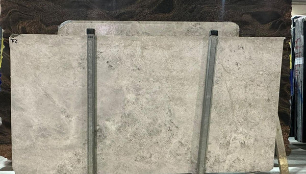 Tundra Grey Marble Slabs - FS69351922 - 2520 x 1300 x 30 mm