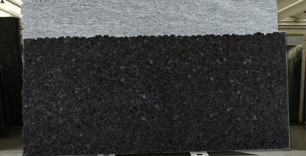 Volga Blue Extra Dark Granite Slabs - FS91238353 - 3400 x 1450 x 20 mm