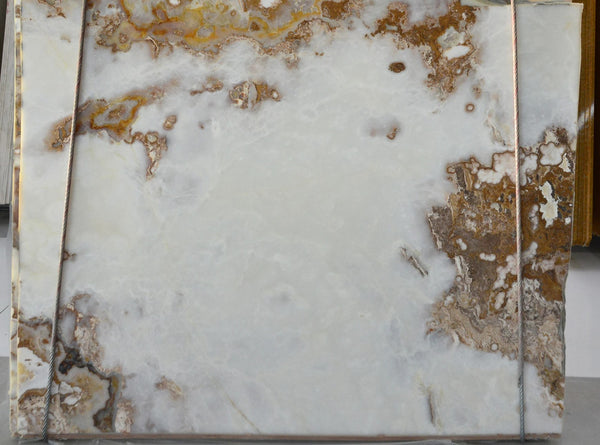 White Onyx Slabs - FS29104942 - 1500 x 600 x 20 mm