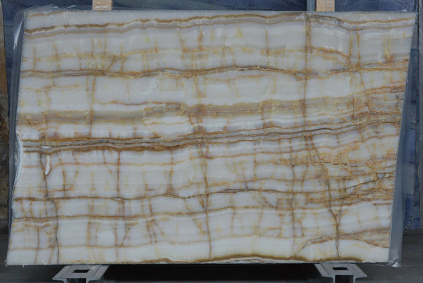 White Onyx Slabs - FS53468863 - 1000 x 500 x 20 mm