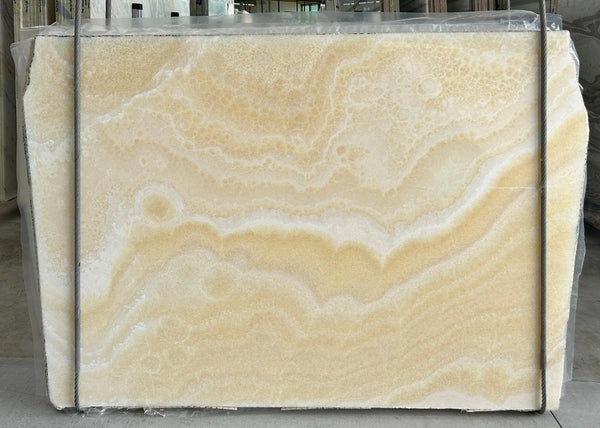 White Onyx Slabs - FS68490129 - 1000 x 600 x 10 mm