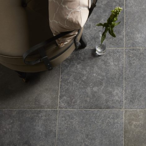 Juniper Grey Limestone Tiles - Tumbled